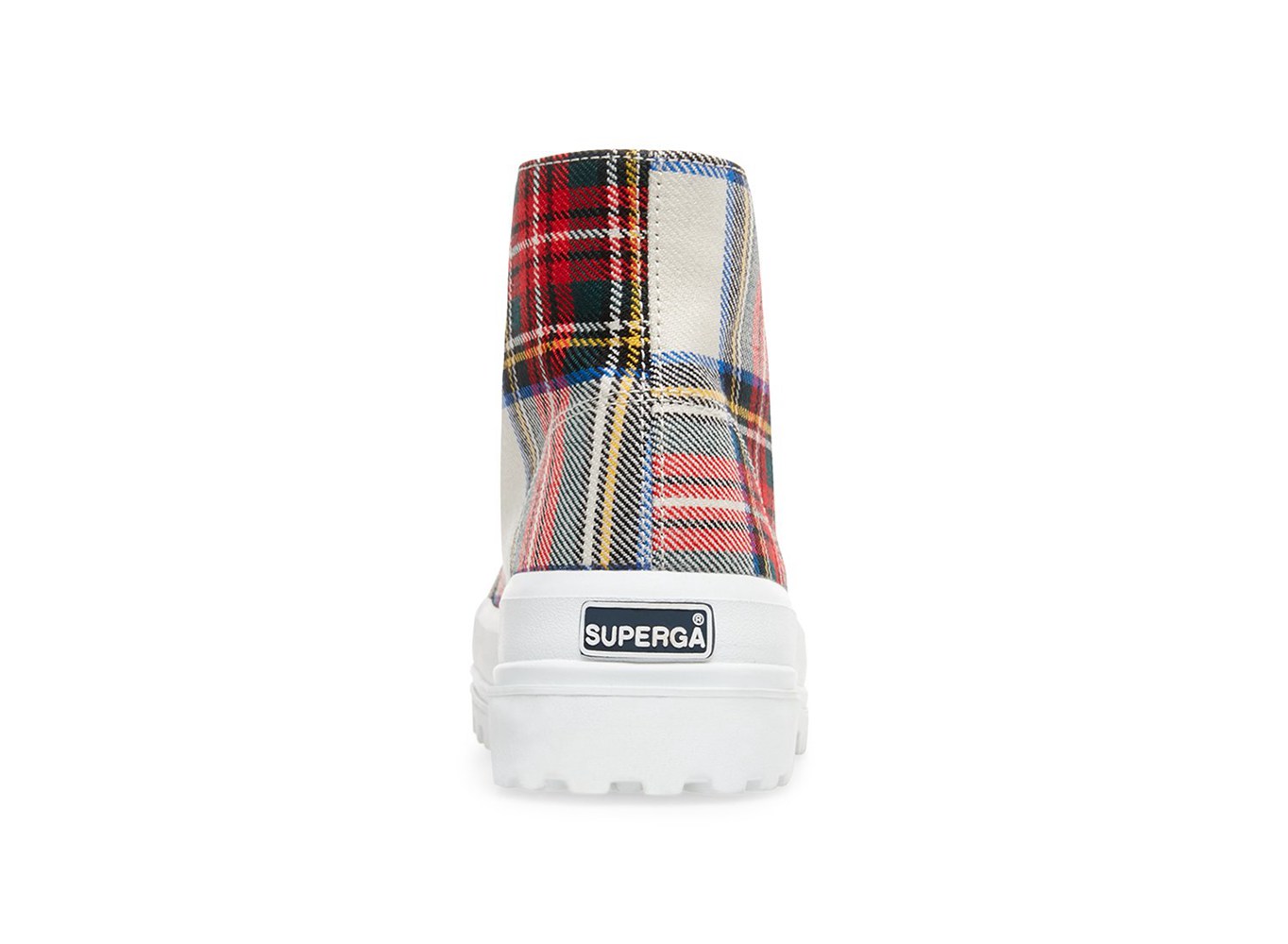 Superga Boots Womens - 2341 Cotw Plaid - Multicolor - IUZRX2796